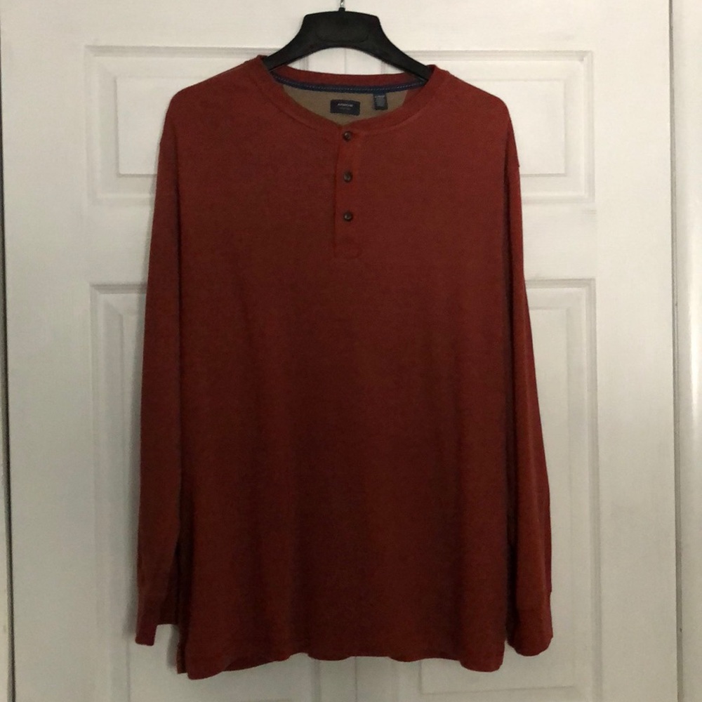 Arrow Henley XL Rust/Copper